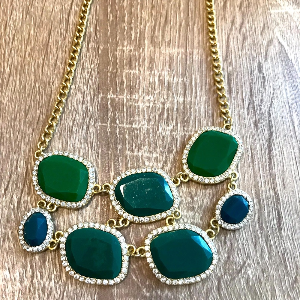 Emerald Color Necklace